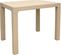Стол квадратный HENIVER RATTAN 90x90 см, бежевый SPT-R003 беж