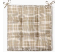 Сидушка на стул Этель "Клетка" 40x40 см, 100% полиэстер 10362965