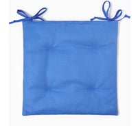 Сидушка на стул Этель Minimalist design 42x42 см, лён 61%, хлопок 39%, 500 г/м2 10300794