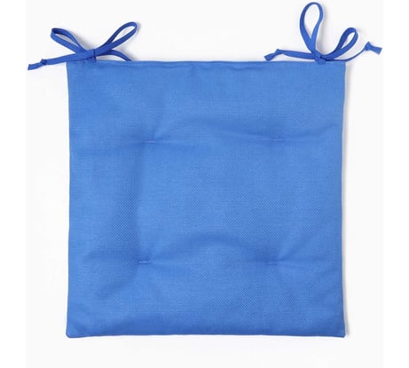 Сидушка на стул Этель Minimalist design 42x42 см, лён 61%, хлопок 39%, 500 г/м2 10300794