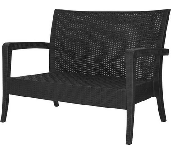 Диван OLA DOM RATTAN антрацит ЭП 401301
