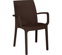 Стул OLA DOM RATTAN коричневый ЭП 401370