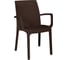 Стул OLA DOM RATTAN коричневый ЭП 401370 1