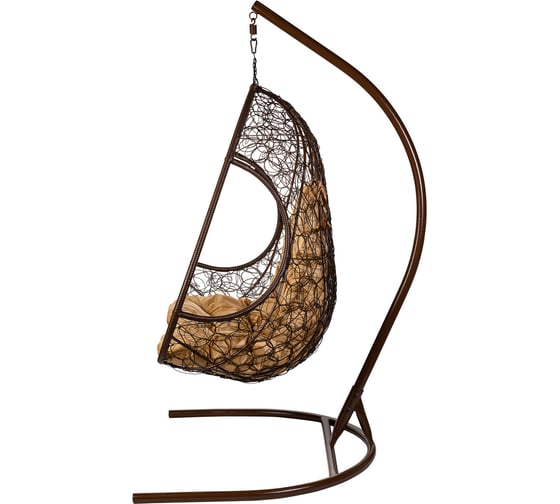 Двойное подвесное кресло BiGarden Primavera Brown
