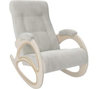 Кресло-качалка Комфорт Модель 4, дуб шампань, ткань Verona Light Grey 93888