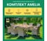 Обеденный комплект ROYAL FAMILY AMELIA бежевого цвета, на 8 персон 762-763-21-21 2
