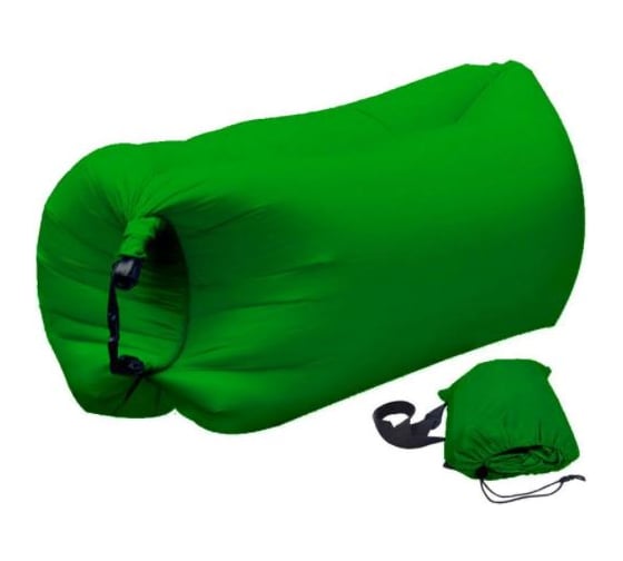 Мешок для отдыха Ecos LAZYBAG Lamzac 185х75х50 см, нейлон, темно-зеленый 002939 1
