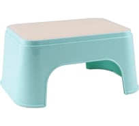Табурет-подставка Полимербыт бирюза 63241547