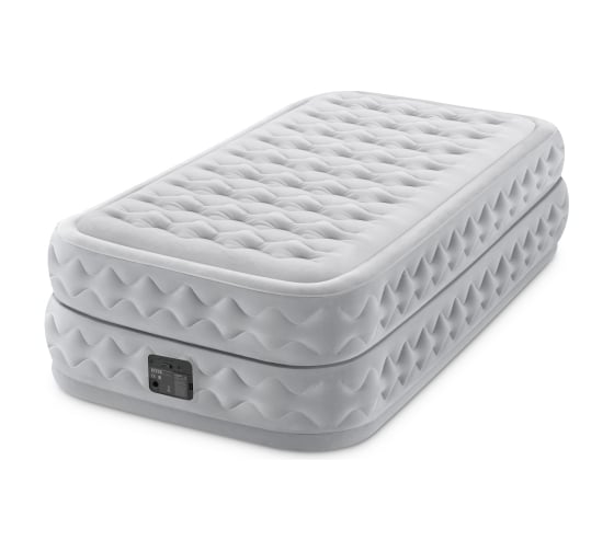 Надувная кровать Intex 99х191х51см Supreme встроенный насос 220В, до 136кг 64488
