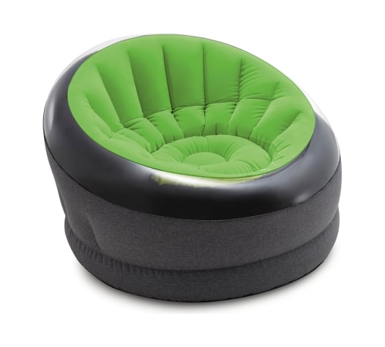 Надувное кресло Intex Empire 112х109х69см, зеленое 66581