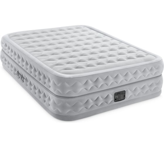 Надувная кровать Intex Supreme 152х203х51см, встроенный насос, 220В, до 272кг 64490