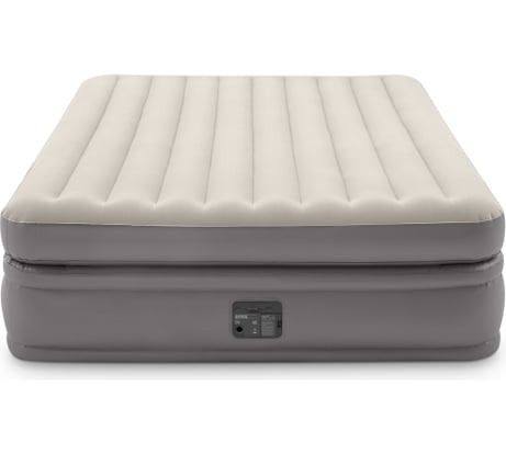 Надувная кровать Intex Prime Comfort 152х203х51см, встроенный насос 220В, до 272кг 64164