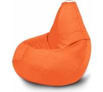 Кресло-мешок Mypuff Груша Оранжевый, размер Компакт, оксфорд bm_021