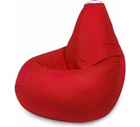 Кресло-мешок Mypuff Груша Красный, размер Компакт, оксфорд bm_025