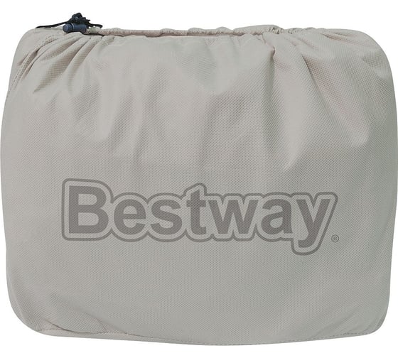 Надувная кровать Bestway Fortech Airbed 203x152x51см, встроенный электронасос Sleep Control 69058 BW