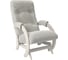 Кресло-глайдер Комфорт Модель 68, дуб шампань/шпон, ткань Verona, Light Grey 64949 1