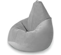 Кресло-мешок Mypuff Груша, сталь, размер стандарт, мебельный велюр b_460