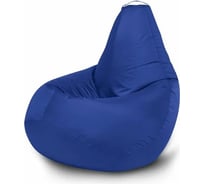 Кресло-мешок Mypuff Груша, василек, размер стандарт, оксфорд b_171