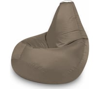 Кресло-мешок Mypuff Груша, бежевый, размер комфорт, оксфорд bbb_594