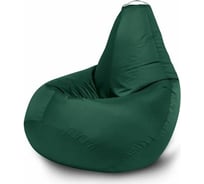 Кресло-мешок Mypuff Груша, зеленый, размер комфорт, оксфорд bbb_024