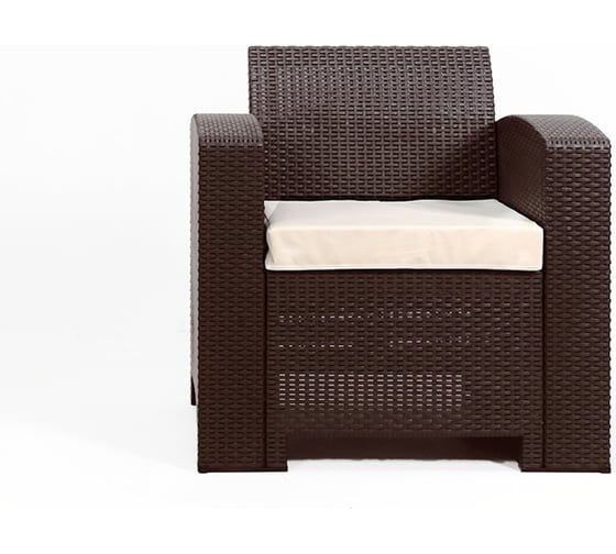 Кресло B:rattan Rattan premium 2 шт, венге, с подушками 40-712-1/4 BIO premium