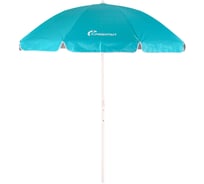 Зонт пляжный прямой Следопыт, d 210см, h 220см, d штока 28/32мм, Oxford 210D, голубой PF-UB-09