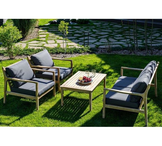 Диванная группа из акации Joygarden RIO M 4 предмета 15473/15472/15476