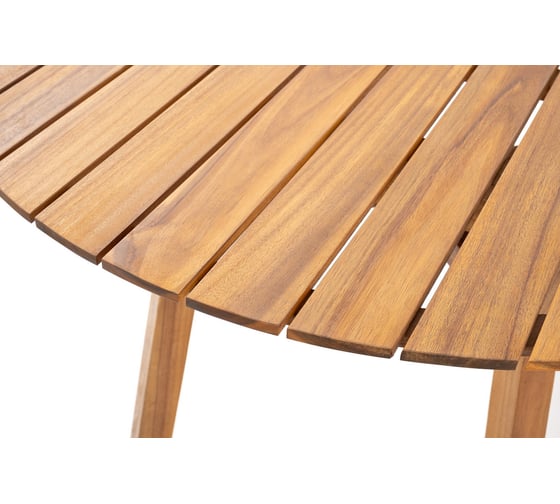Обеденный стол из акации Joygarden MODENA круглый 116 см 31222