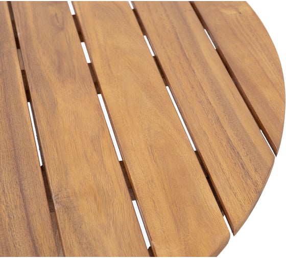 Обеденный стол из акации Joygarden MODENA круглый 116 см 31222