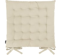 Подушка на стул Tkano коллекция Essential из хлопка бежевого цвета, 40x40 см TK24-CP0003