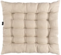 Подушка на стул Tkano коллекция Essential из стираного льна бежевого цвета, 40x40x4 см TK22-CP0004