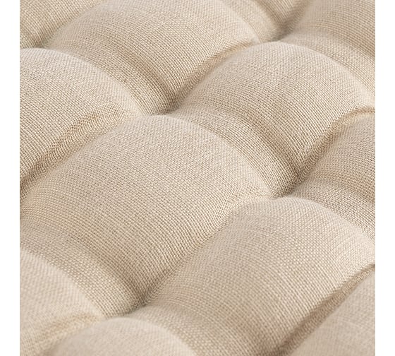 Подушка на стул Tkano коллекция Essential из стираного льна бежевого цвета, 40x40x4 см TK22-CP0004