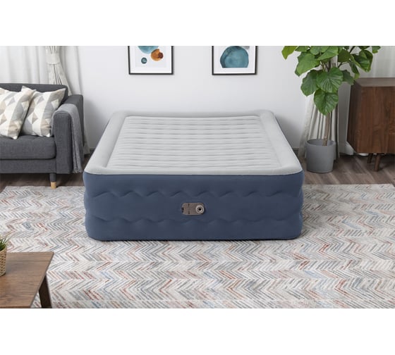 Надувная кровать BestWay Tritech 152x203x51см, встр.насос 220В, до 300 кг 6716P BW