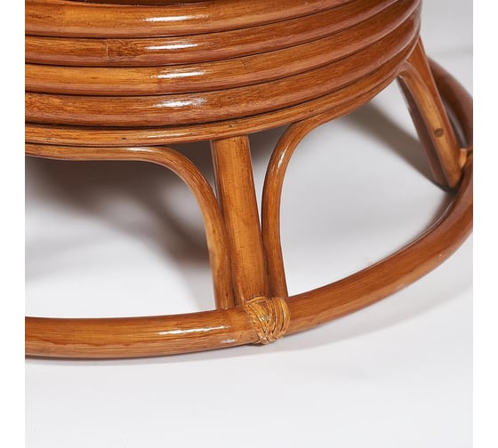 Кресло-качалка Tetchair PAPASAN w 23/01 B / с подушкой / Cognac (коньяк), ткань Старт 5773