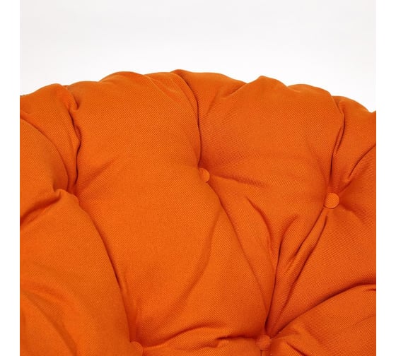 Кресло-качалка Tetchair PAPASAN w 23/01 B / с подушкой / Cognac (коньяк), ткань Оранжевый, С 23 13751