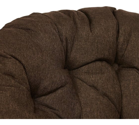 Кресло-качалка Tetchair PAPASAN w 23/01 B / с подушкой / Cognac (коньяк), ткань Коричневый, 3М7-147 13747