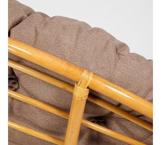 Кресло-качалка Tetchair "PAPASAN" w 23/01 B / с подушкой / Honey (мед), экошерсть Коричневый, 1811-5 13760
