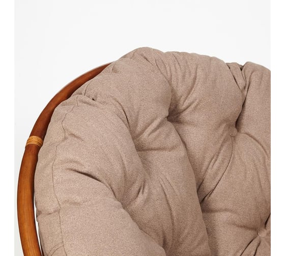 Кресло-качалка Tetchair "PAPASAN" w 23/01 B / с подушкой / Pecan (орех), экошерсть Коричневый, 1811-5 13761