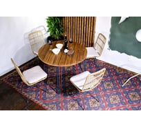 Обеденная группа из акации Joygarden CHARLOTTE S 74506/74504/74761