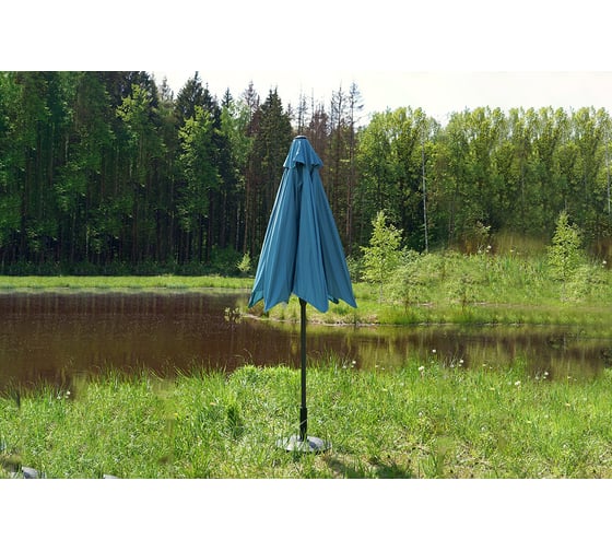Зонт BiZZOTTO Салерно, бирюзовый, D270, 0 795716 0795716