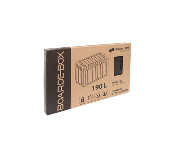 Садовый ящик Протэкт Boardebox 780x433 мм, темно-коричневый ЯС-190