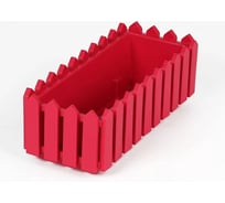 Ящик Элластик-Пласт Лардо с поддоном, красный ЭП 012931