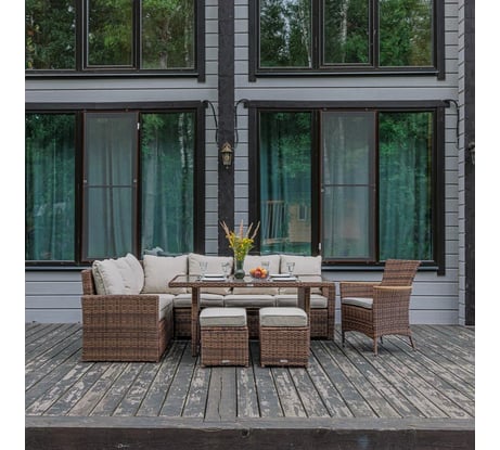 Угловой комплект Royal Family ZORRO WOOD коричневый 999-763-61-21