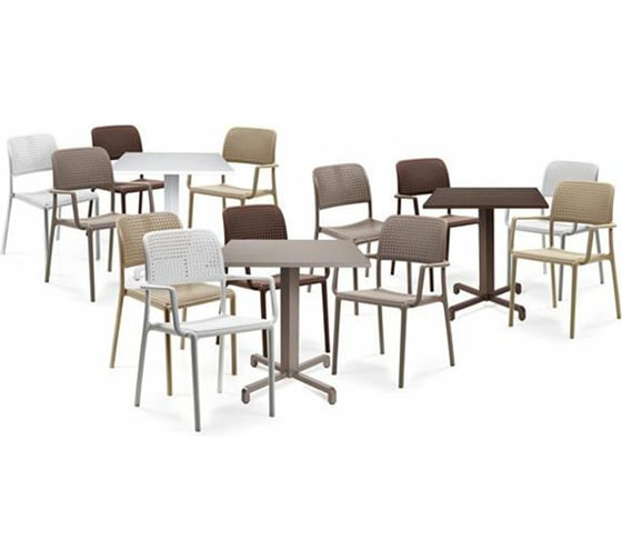 Стул NARDI Bora Bistrot белый 4024300000