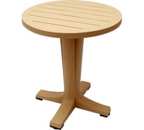 Круглый стол Элластик-Пласт Прованс 80см, бежевый, ЭП 762891бж