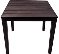 Квадратный стол Элластик-Пласт Прованс 80x80см, шоколадный, ЭП 762921шк