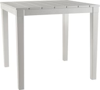 Квадратный стол Элластик-Пласт Прованс 80x80см, белый, ЭП 762921бл