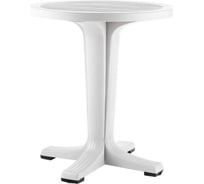 Стол Элластик-Пласт Прованс, круглый, 65см, белый, ЭП 762907бл