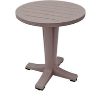 Стол Элластик-Пласт Прованс, круглый, 65см, мокко, ЭП 228161мк