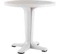 Стол Элластик-Пласт Прованс круглый, 80см, белый, ЭП 762891бл